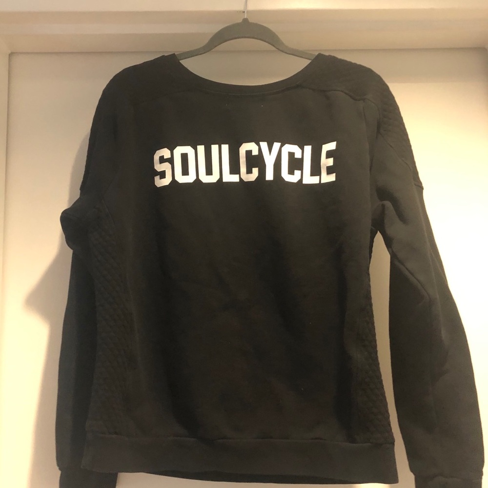 SOULCYCLE black sweatshirt - large (runs small)
